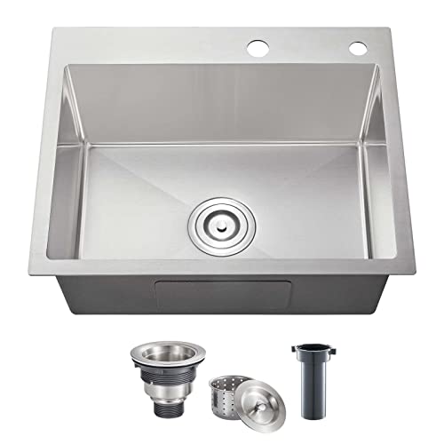 24×18 Inch Drop in Kitchen Sink
