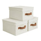 Fabric Storage Bins with Lids (3 Count)
