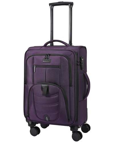 Carry On Luggage 22x14x9 Airline Approved with TSA Lock for Business Trip