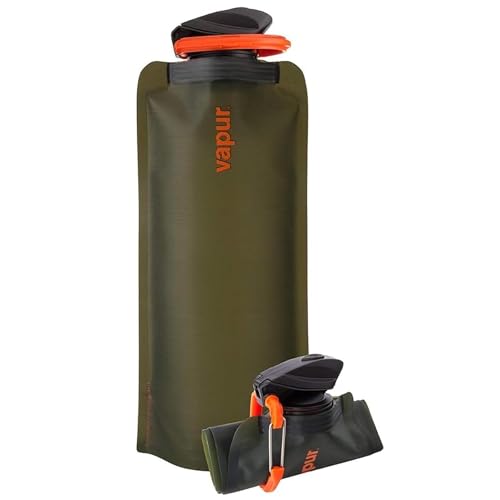 Collapsible Water Bottle with Carabiner