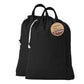 LFH Home Large Premium Cotton Rich Canvas Laundry Bag with Drawstring and Handles Heavy Duty (2 Count)
