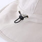 Mens Sun Hat Wide Brim UPF 50+ Sun Protection Hat Summer Bucket Hat with String Beige