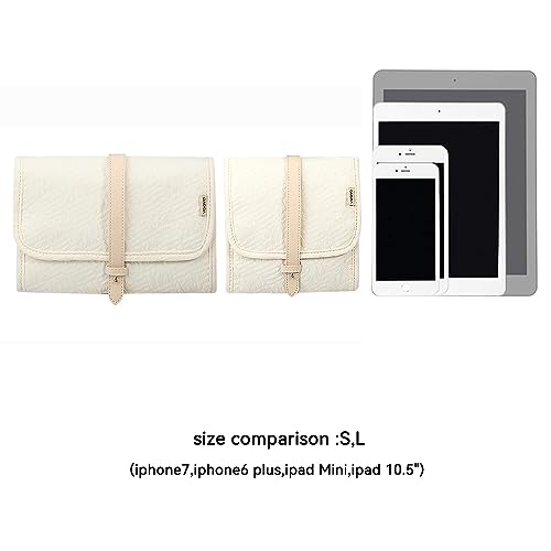 Small Travel Jewelry Organizer Roll for Women