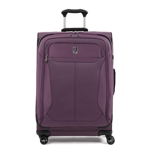 Tourlite Softside 25" Expandable Luggage with 4 Spinner Wheels
