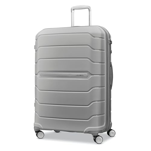 Freeform Large Checked Luggage with Dual 360° Spinner Wheels