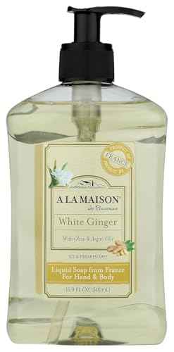 White Ginger Natural Hand Wash Made with Essential Oils (33.8 Fl Oz)