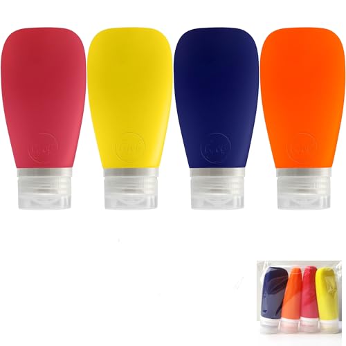 Travel Bottles for Toiletries (4 Count)