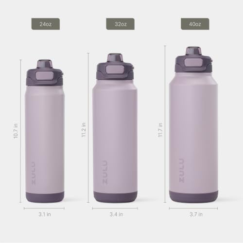 Powerfill Pro 24oz Stainless Steel Sip or Chug Water Bottle