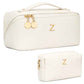 Initial Makeup Bag Personalized Gift for Women Teen Girls