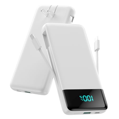 Portable Charger for iPhone with Built