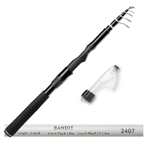 Carbon Fiber Telescopic Fishing Rod 7.4ft