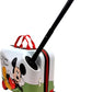2-in-1 Kids 18” Suitcase & Ride-On Luggage -Lightweight Tow-Along Toddler Luggage With Wheels (Mickey New)