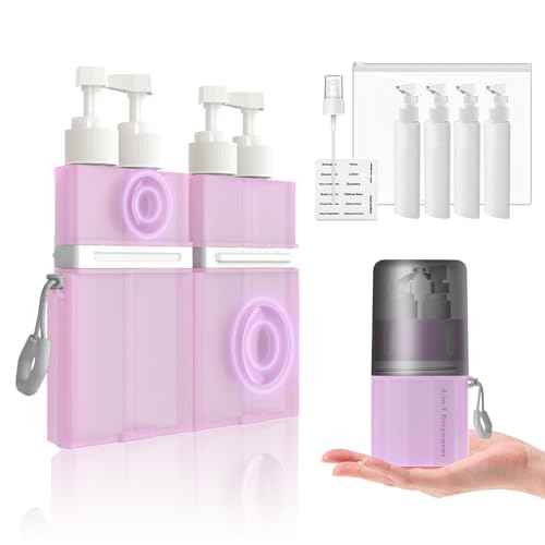 2P 4 in 1 Travel Toiletry Containers (2 Count)