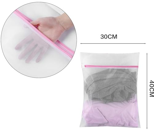 Hanging Garment Bag Breathable Clothes Covers with Zip (12 Count)