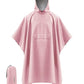 Hooded Rain Poncho Packable Waterproof Unisex Raincoat with Pocket