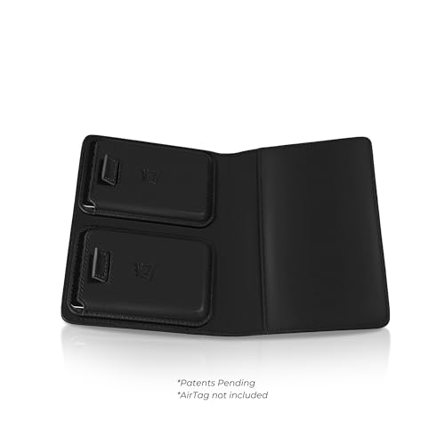 Passport Wallet with AirTag Holder
