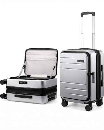 Top Opening Expandable Carry On Suitcase