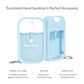 Cool Drift Set Blue Sandalwood Hydrating Hand Sanitizer & Case