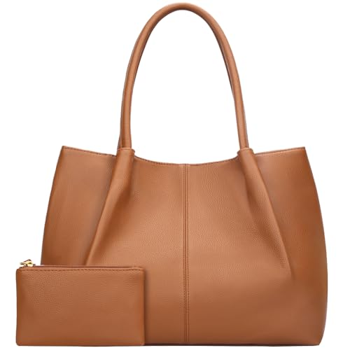 Tote Bag for Women Vegan Leather Shoulder Purse Trendy Travel Bag