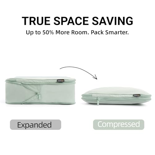 4 Piece Compression Packing Cubes for 3 (4 Count)