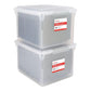 Store & Slide Plastic File Box (2 Count)