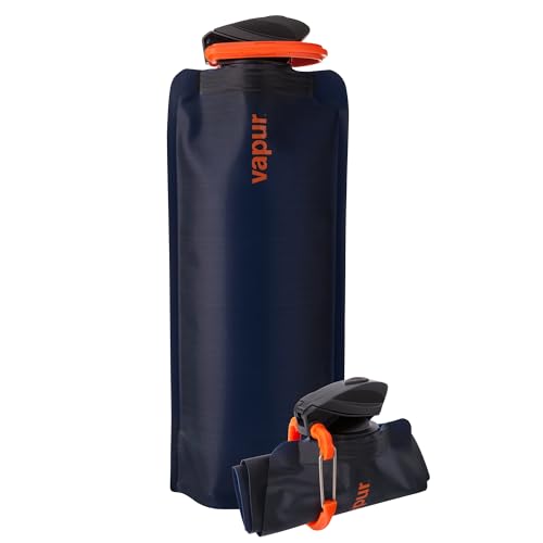 Collapsible Water Bottle with Carabiner