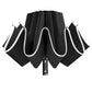 Windproof Portable Folding Inverted Umbrella with LED