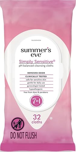 Gentle Feminine Wipes (32 Count)