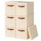 Storage Bins with Lids (6 Count)