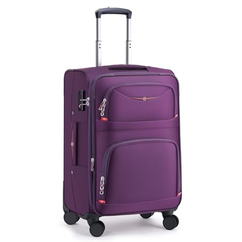 Softside Expandable Luggage with 4 Spinner Wheels
