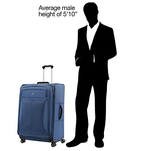Tourlite Softside 29" Expandable Luggage with 4 Spinner Wheels