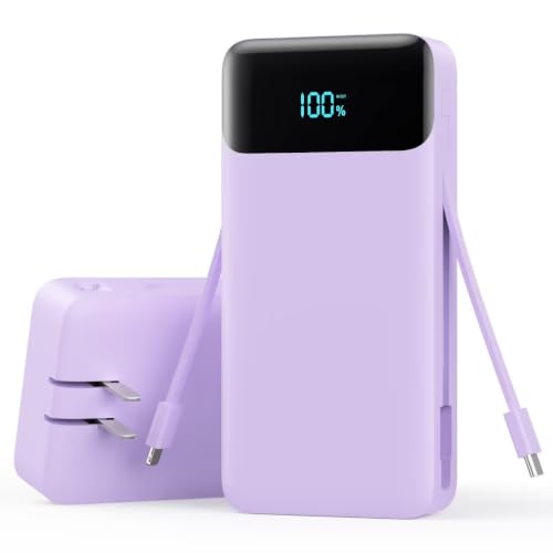 Portable Charger 40800mAh USB C Power Bank with Built