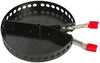 CampMaid Charcoal Holder - Durable Basket for Outdoor Grill or Camp Kitchen Equipment - Adjustable Heat Source Container - Outdoor Cooking Accessories