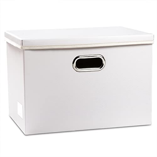Large Collapsible Storage Box with Lid [1