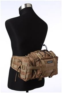 SHANGRI-LA Tactical Range Bag Outdoor Sling Backpack Hiking Fanny Waist Pack