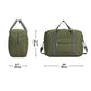 For United Airlines Foldable Carry on Bag 22x14x9 Travel Duffel Bag Packable luggage Duffle for Women and Men 40L