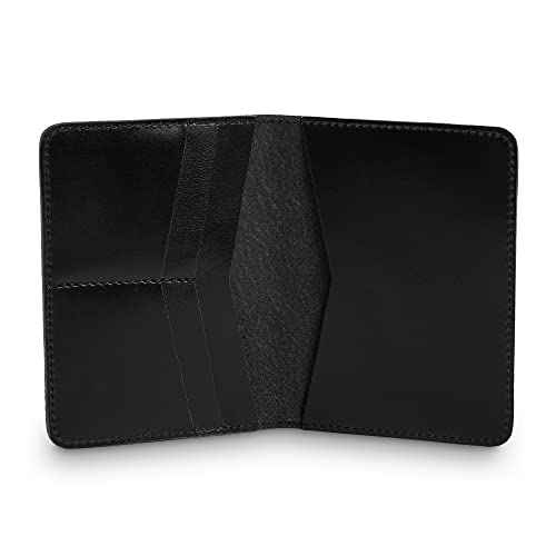Standard Full Grain Crazy Horse Leather Passport Holder