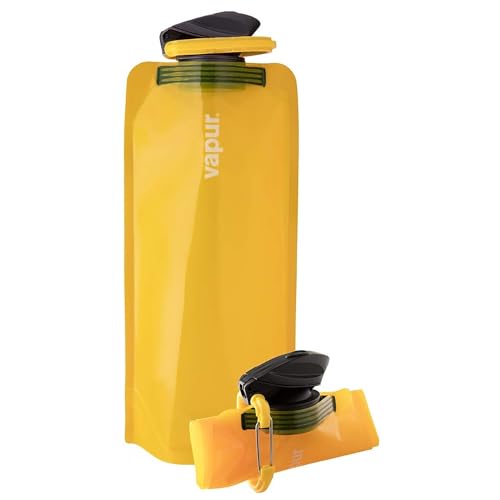 Collapsible Water Bottle with Carabiner