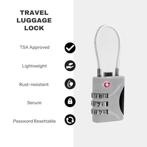 Travel Luggage Locks TSA Approved