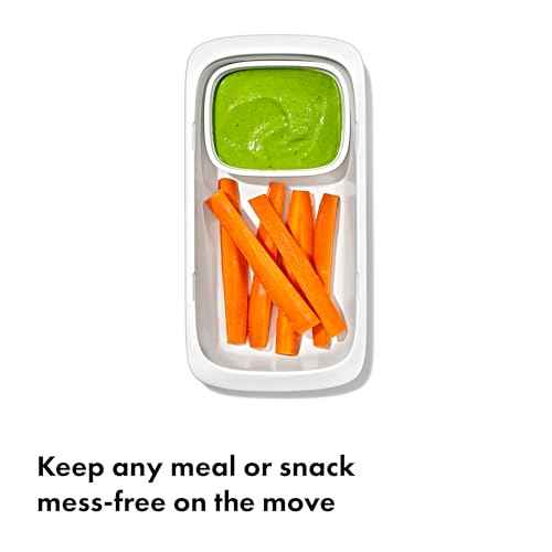 Good Grips Prep & Go Snack & Dip Container