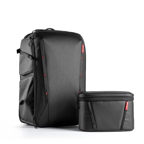 OneMo 2 35L 45L Camera Backpack with Shoulder Bag for 17" Laptop