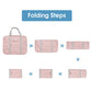 For Spirit Airlines Personal Item Bag 18x14x8 Foldable Travel Duffel Bag Tote Duffle Carry on Luggage for Women and Men 30L