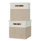 Fabric Storage Bins with Lids 13 Inch Storage Cubes with Lid (2 Count)