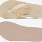 Flip Flops for Women Arch Support Summer Pool Sandals Beige Size 6.5