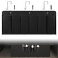 6‑Large‑Pocket RV Bedside Hanging Organizer with Sturdy Hooks