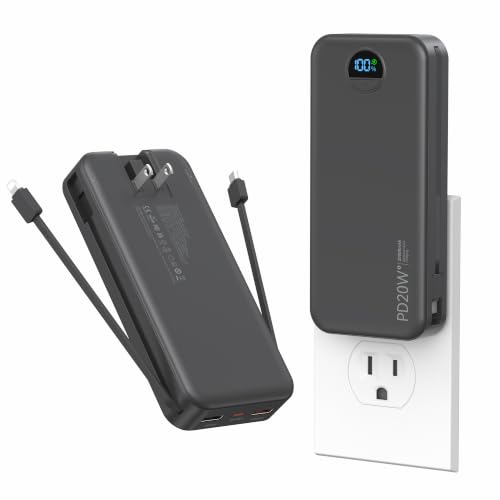 Portable Charger Power Bank 20000mAh PD20W w