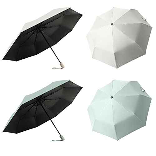 Small Compact Travel Umbrella with UV Protection for Sun & Rain