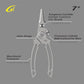 danco 7 Inch Titanium Dual Cutter Fishing Pliers with Sheath and Lanyard
