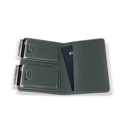 Passport Wallet with AirTag Holder