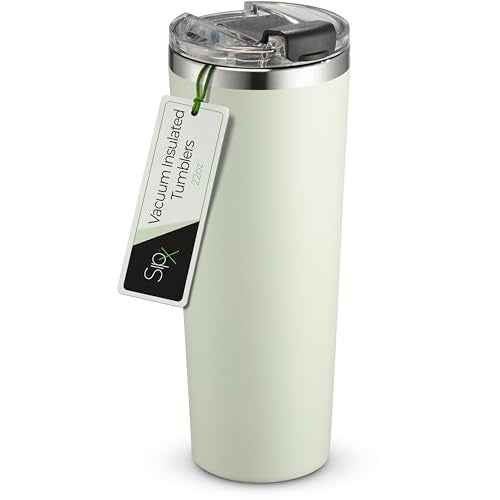 22 oz Insulated Coffee Tumbler with Leakproof Lid